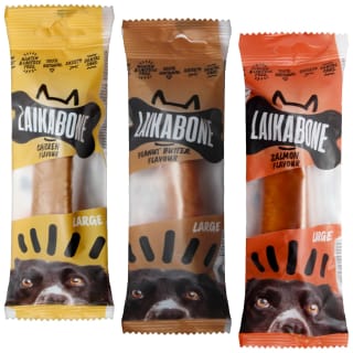 B&M Laika Bone Dog Chew Large - Chicken