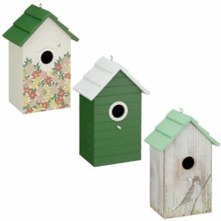  Wilde & Oakes Bird House - Flower Design