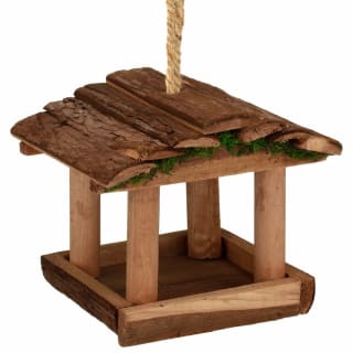  Wilde & Oakes Canopy Wooden Bird Feeder