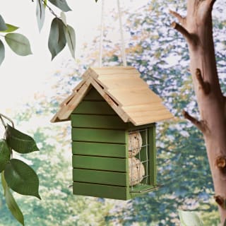  Wilde & Oakes Beach Hut Bird Feeder - Fat Balls