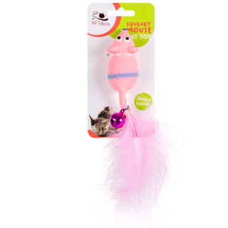  Kittykins Squeaky Mouse Cat Toy