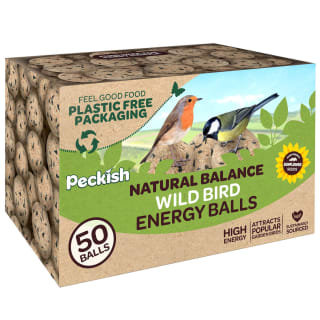B&M Peckish Wild Bird Energy Balls 50pk