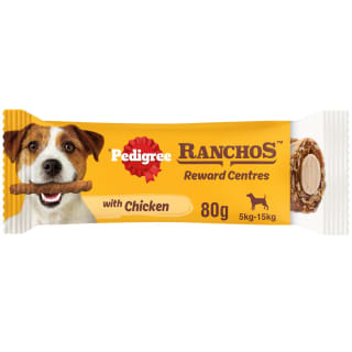  Pedigree Ranchos Reward Centres With Chicken 80g 5kg-15kg