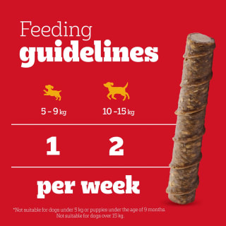  Pedigree Ranchos Reward Centres With Chicken 80g 5kg-15kg