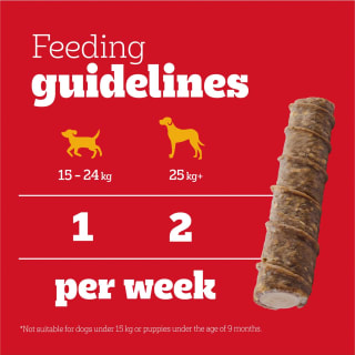  Pedigree Ranchos Reward Centres With Chicken 80g 15kg+