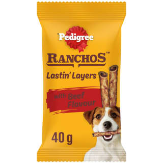  Pedigree Ranchos Lastin' Layers With Beef 40g